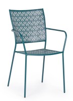 Baštenska stolica Lizette 54x55x89x45cm plava Bizzotto