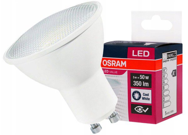 LED sijalica PAR16 50 120step. 4.5W/840 GU10 4000K Osram
