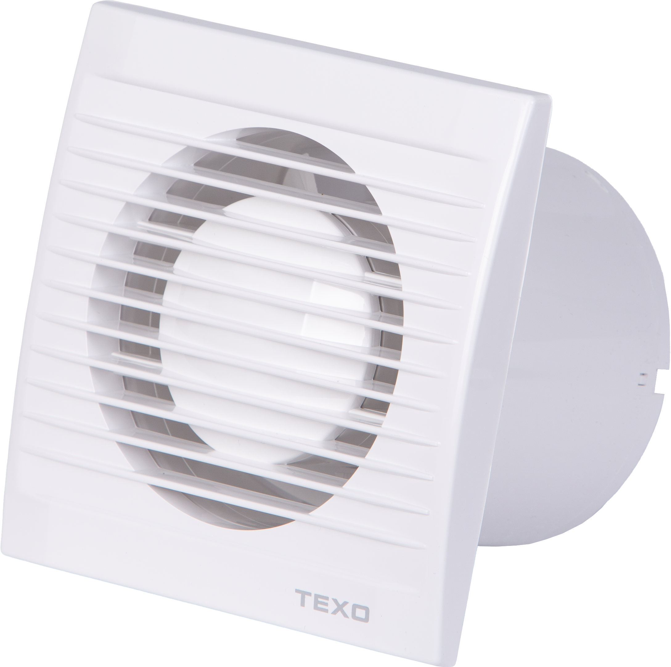 Kućni ventilator Texo Elite sa klapnom fi 100 bijeli Tehnoexport