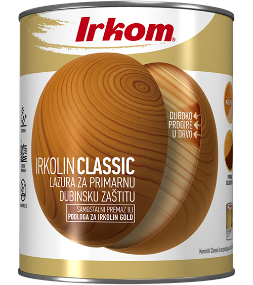 Irkolin Classic bezbojni 10l Irkom