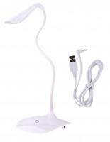 Z7592W USB punjiva lampa stona 14LED bijela