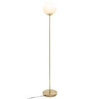 Podna lampa Dris E14 60W 134cm boja zlata/bijela  Atmosphera