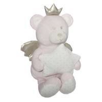 Dječ.plišana igračka Teddy Bear sa zvijezdom rozi Atmosphera