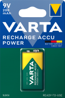 Punjiva baterija 9V blok 200mAh Varta