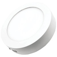 Nadgradna LED panel svjetiljka 24W okrugla bijela 4200K Elit+