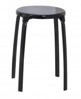 Kupatilska stolica Promo crna