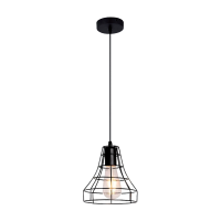 Plafonska svjetiljka-visilica Jill 1xE27 maks. 40W crna Elmark