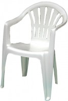 Baštenska stolica KONA bijela