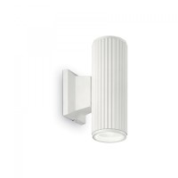 Spoljna zidna lampa Base AP2 GU10 2x28W bijela Ideal Lux