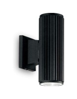 Spoljna zidna lampa Base AP2 GU10 2x28W crna Ideal Lux