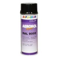 Lak sprej Aerosol Art RAL 9005 crni