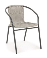 Baštenska stolica Ripley 53x58x73x42cm bež/crna Bizzotto