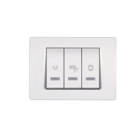 Indikator za kupatilo 10/2x16A 250V horizontalni bijeli