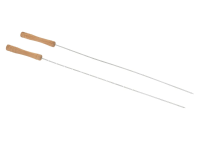 Metalni štapići za ražnjiće 39.5cm sa drvenom ručkom 4/1 Neka