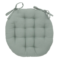 Jastuk za stolicu fi 38cm sa vrpcama zeleni Atmosphera