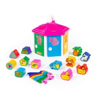 Dječija igračka kućica sa oblicima za sortiranje Polesie