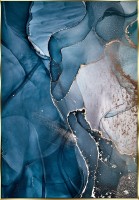 Print slika Artbox Digi AB120 Blue Marble 50x70cm Styler